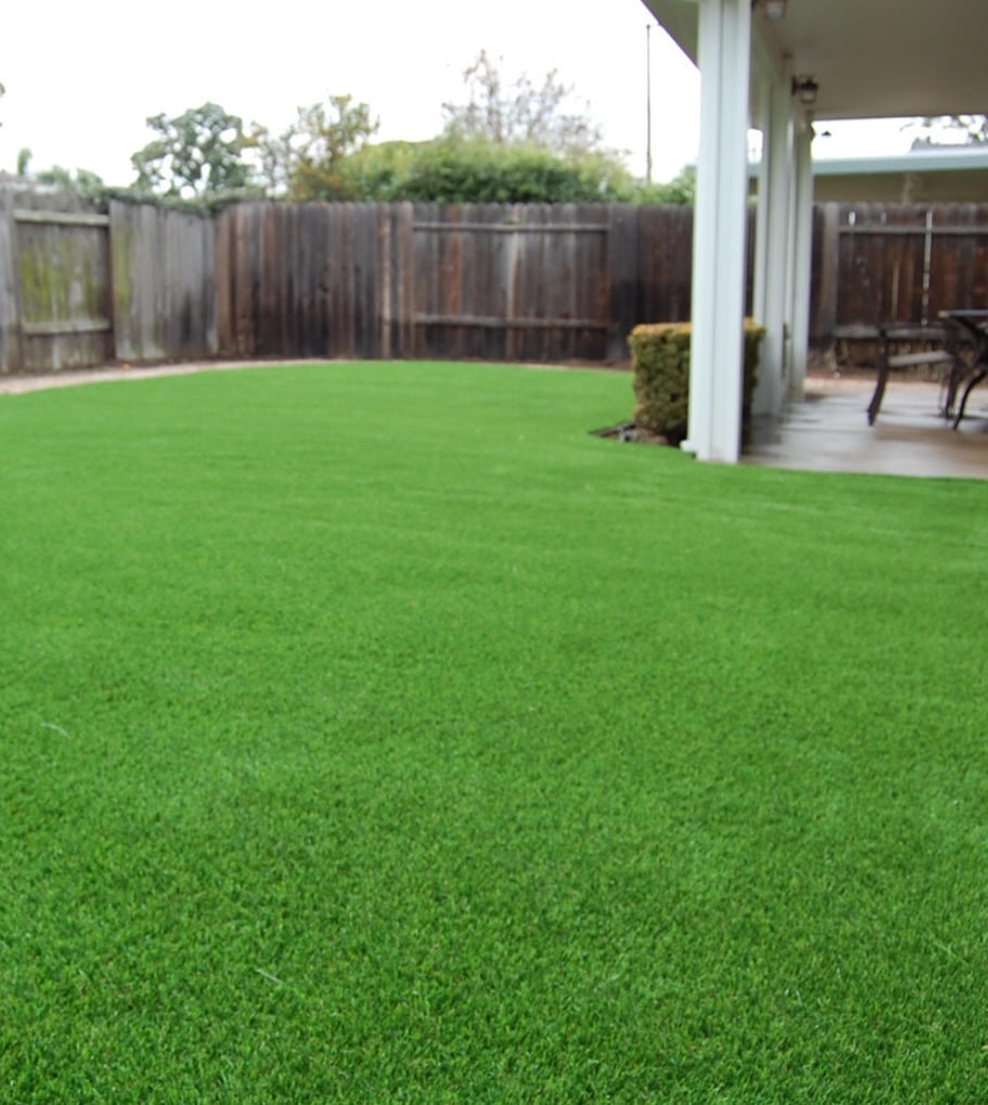 front yard with turf